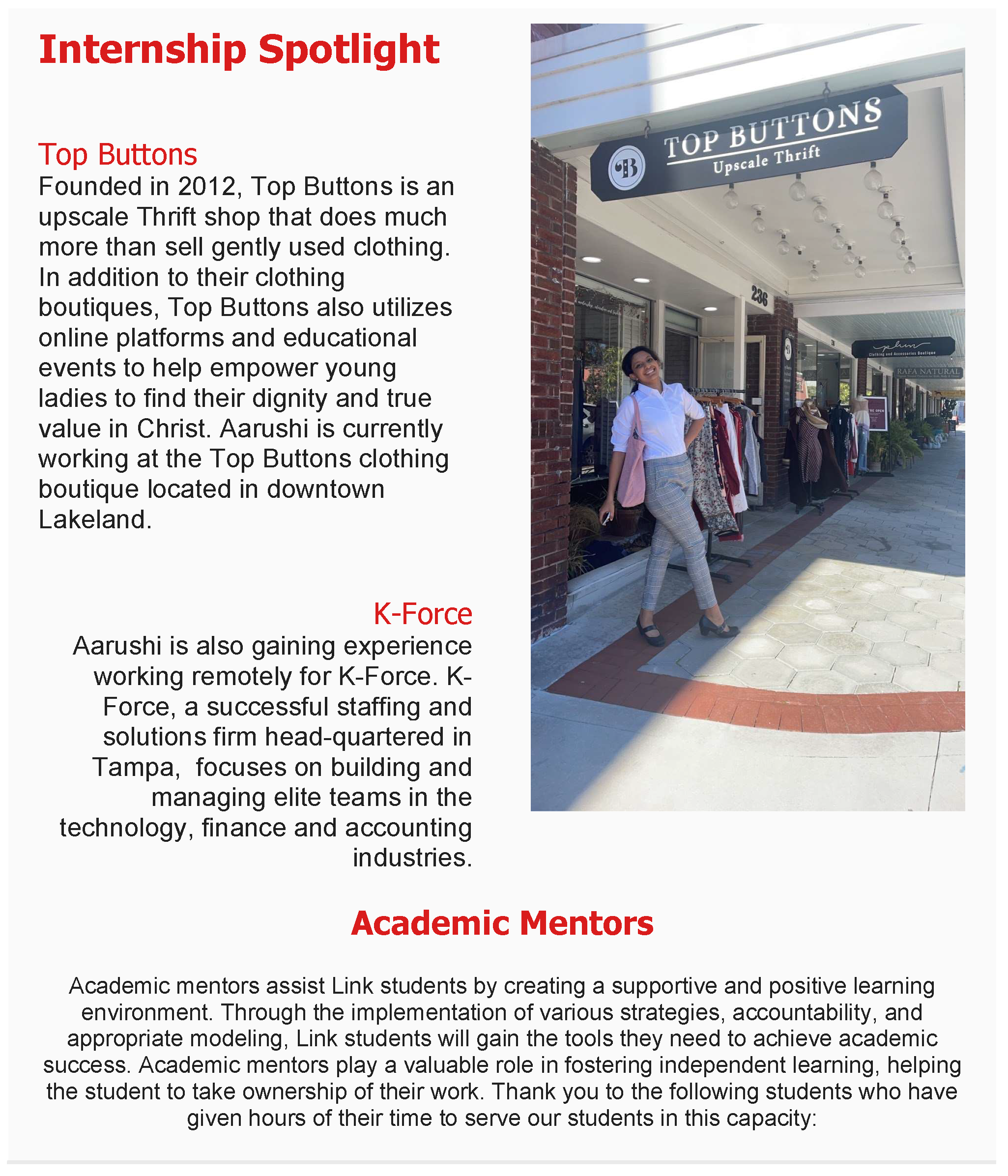 February Newsletter, Page 2