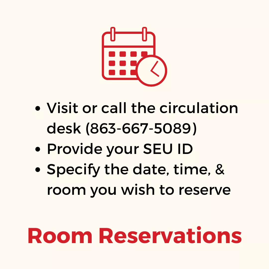 Steps to make a room reservation 